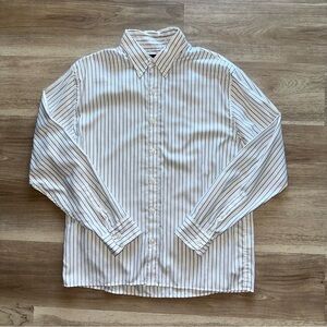 ‘abercombie & fitch’ striped oxford button-up shirt